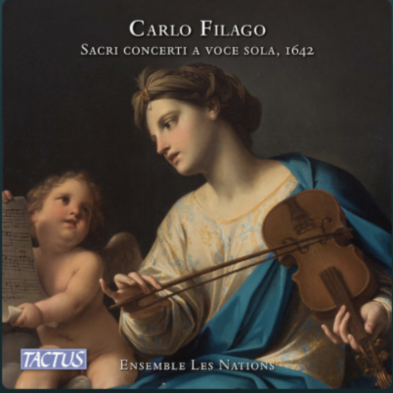 Carlo Filago - Sacri concerti a voce sola con la partitura per l'organo